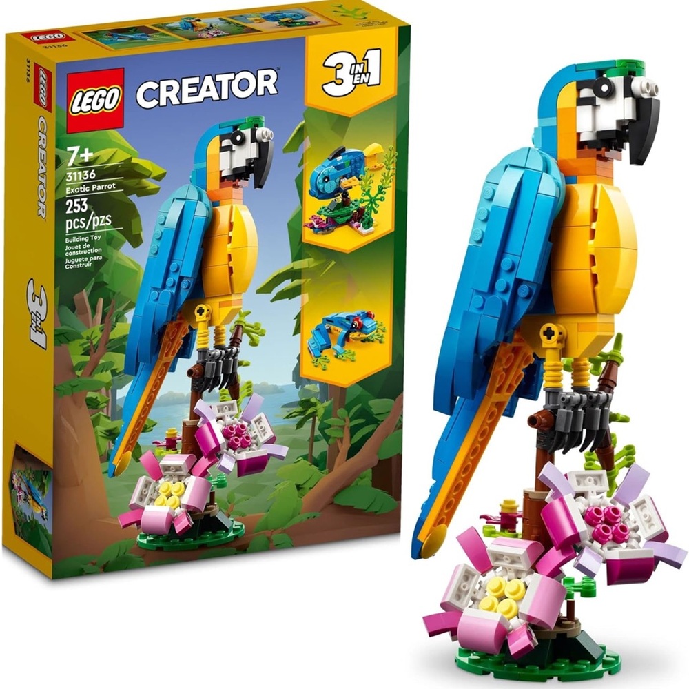 LEGO Creator 3 in 1 Exotic Parrot NEW!!